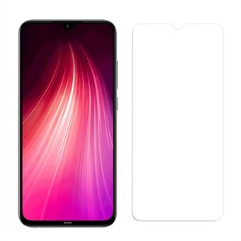 2.5D 9H Arc Edge Fingerprint Proof Full Screen gehard glasfilm voor Xiaomi Redmi Note 8T