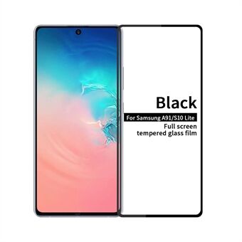 PINWUYO 2.5D 9H anti-explosie gehard glazen schermbeschermer voor Samsung Galaxy A91 / S10 Lite