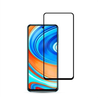 MOCOLO Silk Printing Anti-explosie Gehard Glas Full Size Screen Protector [Full Glue] voor Xiaomi Redmi Note 9 Pro/ Pro Max /Note 9S