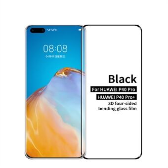 PINWUYO Hot Bending 3D Volledige dekking Gehard glas Anti-explosiefilm voor Huawei P40 Pro/ P40 Pro +