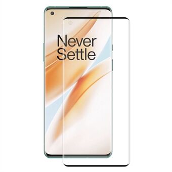 ENKAY 0,26 mm 9H 3D full-size gebogen randen gehard glazen schermbeschermer voor OnePlus 8 Pro