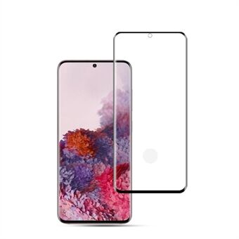 MOCOLO voor Samsung Galaxy S20 3D gebogen volledig scherm Volledige lijm Gehard glas Screen Guard Film [Ondersteuning ultrasone vingerafdruk ontgrendelen]