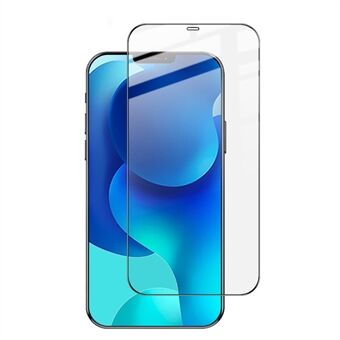 LUANKE 2 stuks volledige lijm gehard glas schermfilm voor iPhone XS Max 6.5 inch nauwkeurige uitsparing