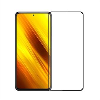 MOFI 3D gebogen gehard glas volledig scherm beschermende film (volledige lijm) voor Xiaomi Poco X3 / X3 NFC