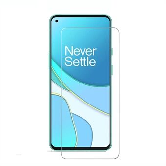 Voor OnePlus 8T Gehard Glas Screen Protector 0.3mm Arc Edge Anti-explosie Film