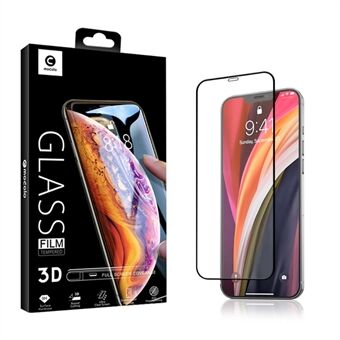 MOCOLO Gehard Glas Film voor iPhone 12 mini Volledige Dekking Screen Protector Volledig Lijm Zwart