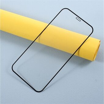 9D Full Covering Film voor iPhone 12/12 Pro Anti-vingerafdruk Gehard Glas Screen Protector [Zijlijm]