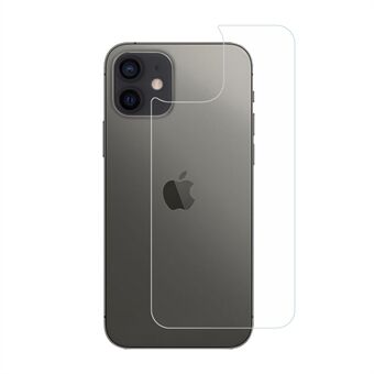 Hoogwaardige rugbeschermer van gehard glas met gebogen randen voor iPhone 12/12 Pro