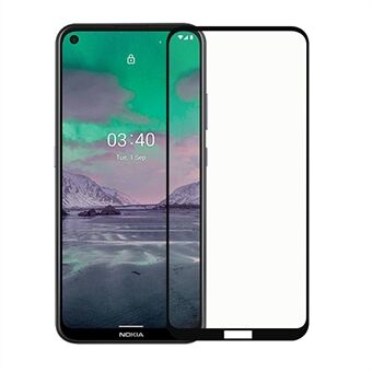 Full Glue Black Edges Tempered Glass Film voor Nokia 3.4 Screen Protector