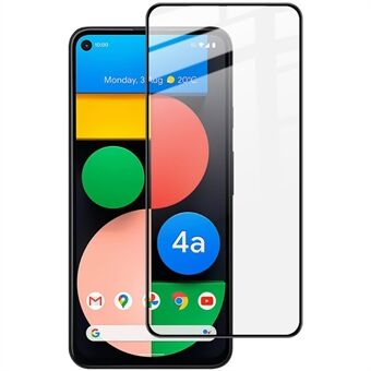 IMAK Pro + serie volledige dekking gehard glas beschermingsfilm voor Google Pixel 4a 5G