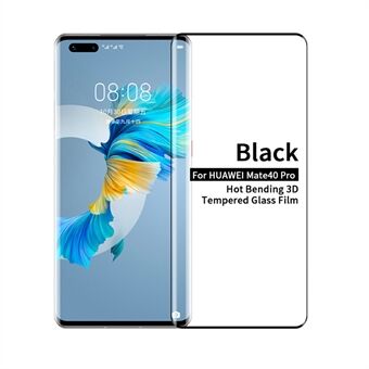 MOFI 3D gebogen volledige dekking gehard glas schermfilm voor Huawei Mate 40 Pro [Volledige lijm]