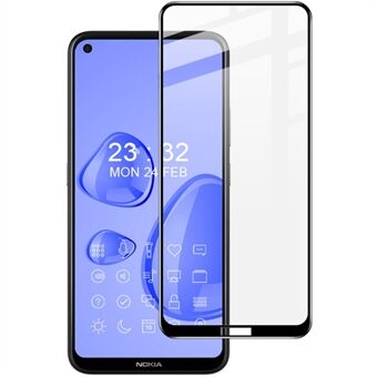 IMAK schermbeschermer van gehard glas op volledig scherm voor Nokia 3.4 "