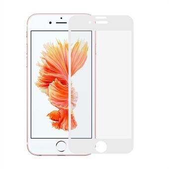 0,3 mm Silk Print Volledige dekking Gehard glazen schermbeschermer voor iPhone 7 4,7 inch