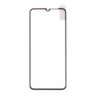 Zijdedruk compleet bedekkend volledige lijm gehard glas screenprotector voor Samsung Galaxy A12