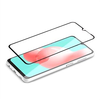 Volledig scherm Zeefdruk Screenprotector van gehard glas [Volledige lijm] voor Galaxy A32 5G / M32 5G