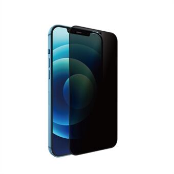 WIWU Privacy Series-schermbeschermer van gehard glas [2.5D] [Anti- Spy] voor iPhone 12/12 Pro