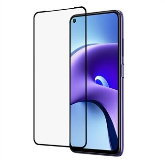 [Volledige dekking] Anti-burst Silk Printing Screenprotector van gehard glas [Volledige lijm] voor Xiaomi Redmi Note 9 5G / Redmi Note 9T 5G