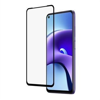 Full Screen Silk Print Gehard Glas Beschermfolie (Volledige Lijm) voor Xiaomi Redmi Note 9T 5G / Xiaomi Redmi Note 9 5G