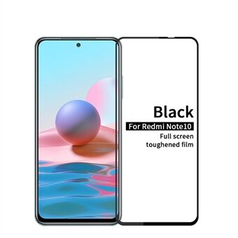 MOFI Anti-burst Complete bedekking Gehard glas Screen Protector Volledige lijmfilm voor Xiaomi Redmi Note 10