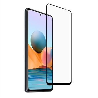 RURIHAI voor Xiaomi Redmi Note 10 Pro Gehard Glas Volledige Scherm Beschermer [2.5D] [Solide Verdediging]