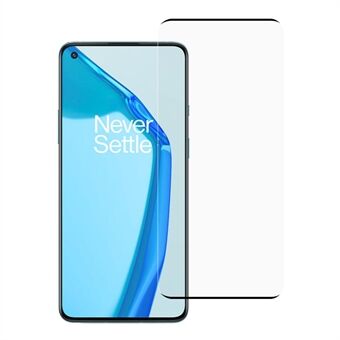 Full Screen Cover Screen Bedrukt Gehard Glas Film Beschermfolie voor OnePlus 9 Pro [Zijlijm]