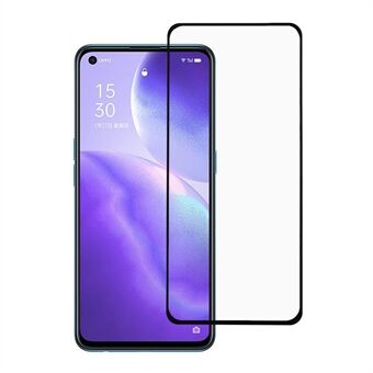 Volledig zelfklevende schermfilm van gehard glas voor Oppo Find X3 Lite / Reno5 5G / Reno5 4G / Reno5 K