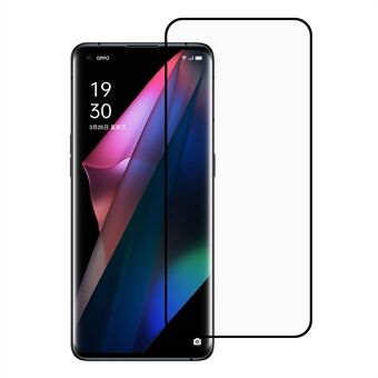 RURIHAI 0,26 mm 3D volledig zelfklevende schermbeschermer van gehard glas op volledige grootte voor Oppo Find X3 / X3 Pro