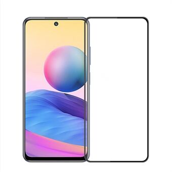 PINWUYO Volledige Lijm Anti-explosie Anti-vingerafdruk Gehard Glas Screen Protector voor Xiaomi Redmi Note 10 5G