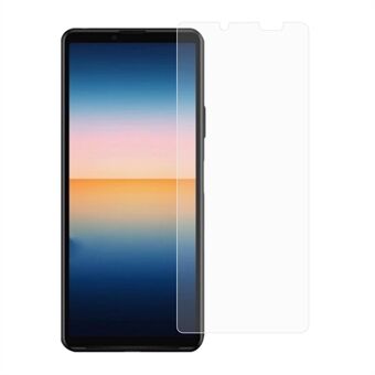 Anti-Burst Ultra Clear 2.5D Arc Edge 9H Gehard Glas Guard Screen Protector Film voor Sony Xperia 10 III 5G