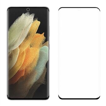 Anti-vingerafdruk ultra heldere 3D gehard glas schermvullende beschermende film voor Samsung Galaxy S21 Ultra 5G