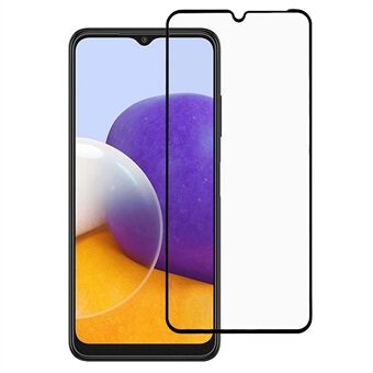 Volledig scherm Bedrukte schermbeschermfolie in gehard glas [Volledige lijm] voor Samsung Galaxy A22 4G (EU-versie)