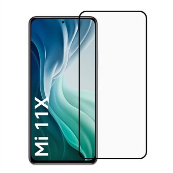 RURIHAI secundaire verharding ultradunne 0,26 mm volledig zelfklevende 2.5D gehard glazen schermbeschermer voor Xiaomi Mi 11X