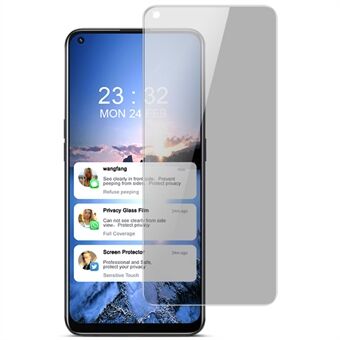 IMAK Slijtvaste Anti-Peep 9H Hardheid Gehard Glas Screenprotector voor Oppo F19 Pro + 5G / F19 Pro/ Find X3 Lite / Reno5 Z / Reno5 F