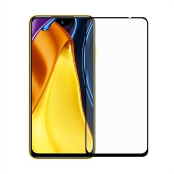 Ultra heldere anti-explosie gehard glas film zwarte randen volledig zelfklevende schermbeschermer voor Xiaomi Redmi Note 10 5G / Poco M3 Pro 4G / Poco M3 Pro 5G