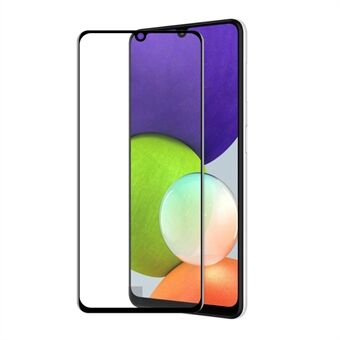 HOED- Prince HD Anti-stof Anti-vingerafdruk 6D Zijde Print Volledige lijm Volledig scherm Cover Screenprotectors van gehard glas voor Samsung Galaxy A22 4G (EU-versie)