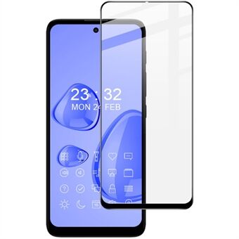 IMAK Pro + Serie Slijtvast Anti-vlek Ultra Clear Volledige Dekking Volledige Adhesive 9H AGC Glas Gehard Glas Film voor Motorola Moto E40