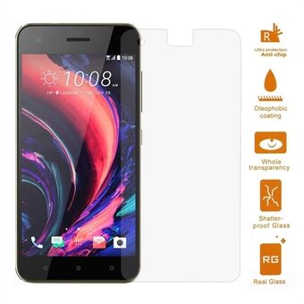 0,3 mm gehard glazen schermbeschermer voor HTC Desire 10 Pro (Arc Edge)