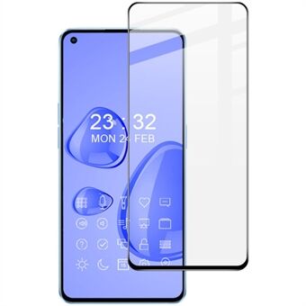 IMAK Pro + Series Full Screen Cover 9H Hardheid HD Clear Full Adhesive Anti-explosie Gehard Glas Film Protector voor Oppo Reno7 Pro 5G