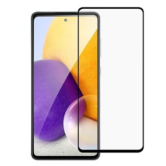 Voor Samsung Galaxy A53 5G full screen cover volledig zelfklevende AGC gehard glas film Black Edge glas screen protector: