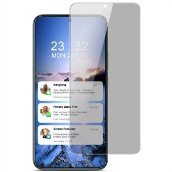 IMAK voor Samsung Galaxy S22 + 5G 9H hardheid anti-piep anti-explosie volledige dekking AGC glas gehard glas screen protector [ondersteunt geen vingerafdruk ontgrendelen]