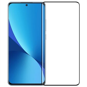 MOFI voor Xiaomi 12/12X 9H Hardheid 3D Arc Edge Hot Buigen HD Volledige Lijm Gehard Glas Anti-explosie Screen Protector