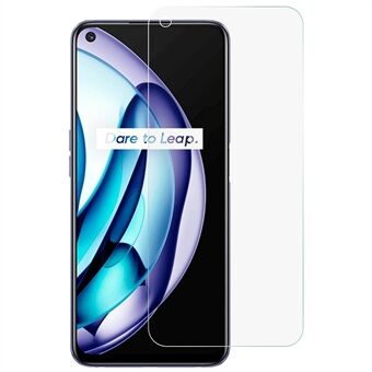 Voor Realme Q3t screenprotector 0,3 mm Edge screenprotector van gehard glas, krasbestendig, luchtbelvrij