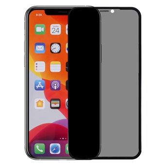 Voor iPhone 11 Pro/ XS 5.8 inch / X Explosieveilige Anti-spion HD Volledig zelfklevend Volledige dekking Mat zijde bedrukt gehard glas Screen Protector Film met stofdicht gaas