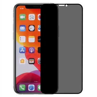 Screenprotector van gehard glas voor iPhone XS Max / 11 Pro Max 6.5 inch, Anti-vingerafdruk Anti-spion mat HD Zijdedruk Volledig gelijmd Film op volledig scherm