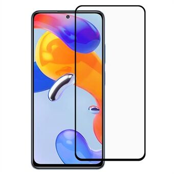 Voor Xiaomi Redmi Note 11 Pro 5G (Qualcomm)/Redmi Note 11 Pro 4G (MediaTek) onbreekbare zeefdruk Volledige dekking Volledige lijm 9H geharde film van gehard glas