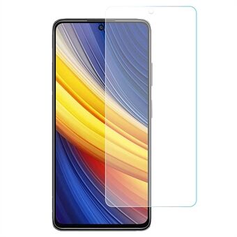 Voor Xiaomi Poco X4 Pro 0.3mm Arc Edge Hoge Transparantie Screen Protector Anti-gebroken Gehard Glas Film Bescherming