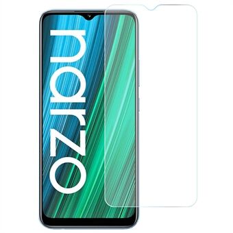 Voor Realme Narzo 50A Prime 0.3mm Arc Edge Screen Protector Ultra Clear Anti-explosie Gehard Glas Film: