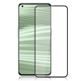 MOCOLO Voor Realme GT2 Pro Zeefdruk Gehard glas Telefoonscherm Film Full Body HD Helder Secundaire uitharding Anti-explosie Volledig zelfklevende schermbeschermer - Zwart