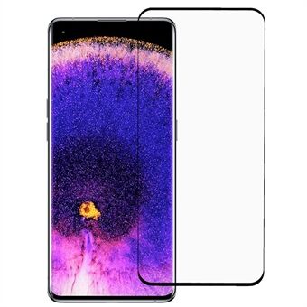 Voor Oppo Find X5 Pro 3D Gebogen Gehard Glas Film Volledige Dekking Zijlijm Anti-explosie HD Clear Screen Protector