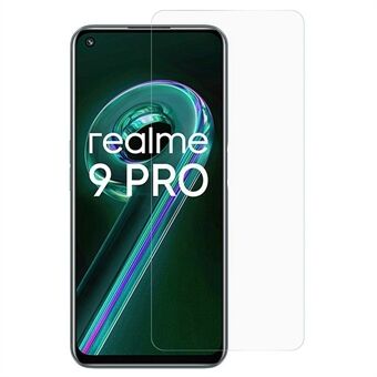 Voor Realme 9 Pro Stofdicht 2.5D Arc Edge Anti-explosie HD Clear Gehard Glas Screen Protector Mobiele Telefoon Screen Protector